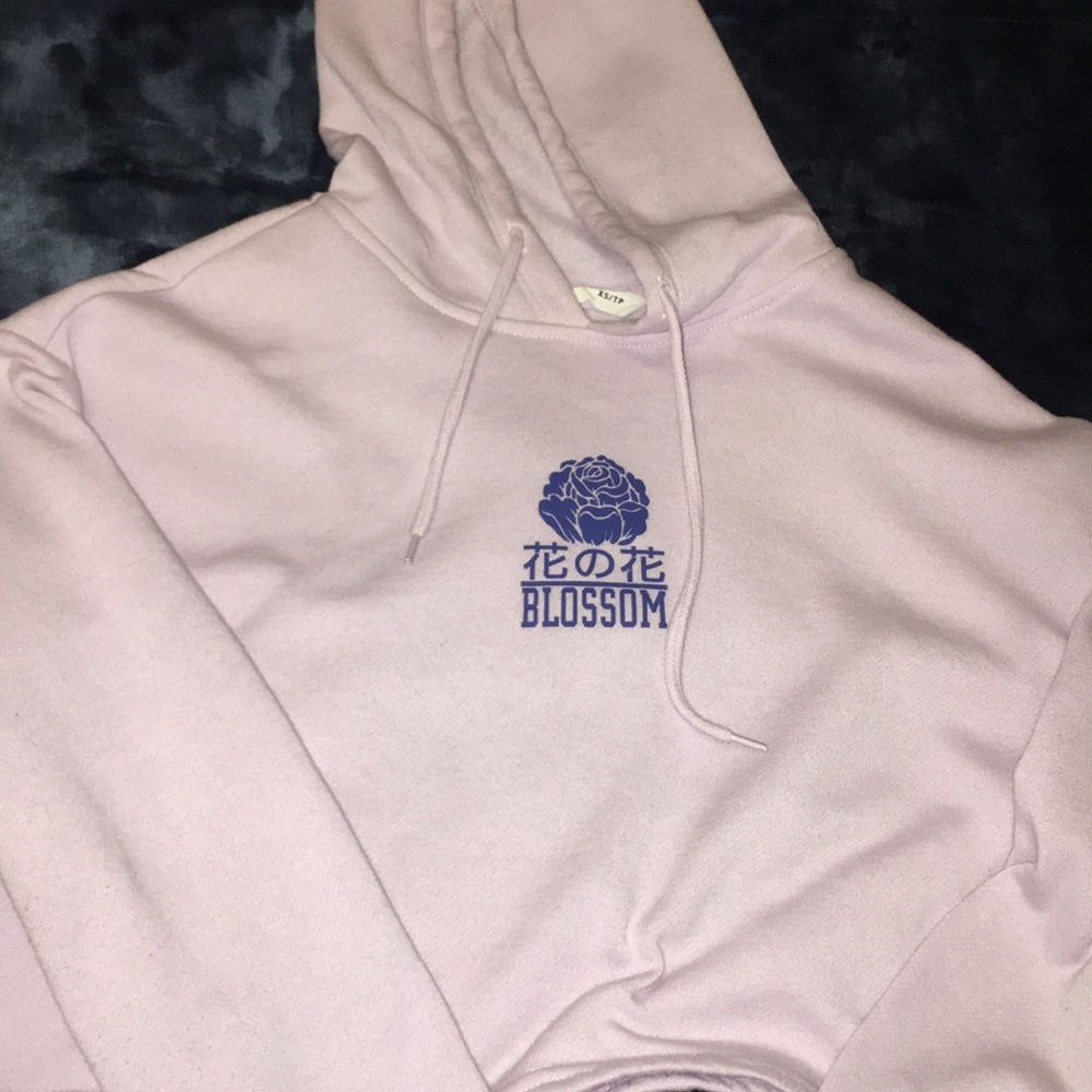 Light purple hoodie
